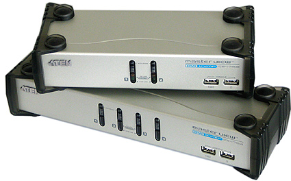 "photo of Aten Dual DVI KVM"